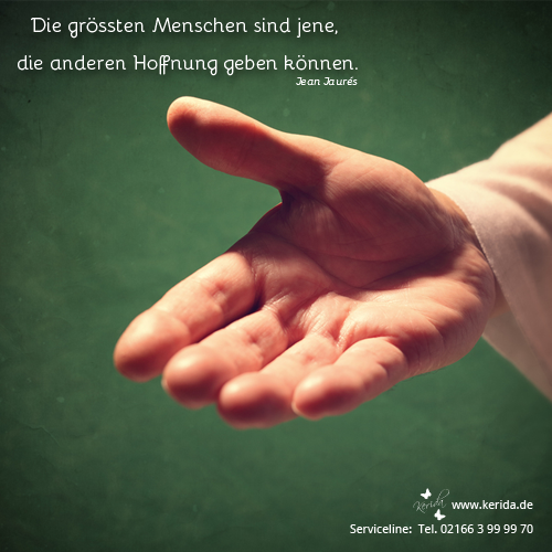 Hand geben